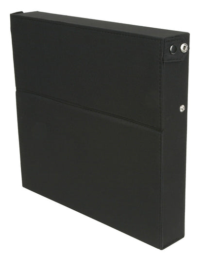 MCR Safety ESC10 - Black Eyewear Display Case - Holds 10 Pair Average Size Safety Glasses - Perfect for Show Displays and Sales Travel - Foldable Top Pivots to Form a Display Stand — manufacturer image 3