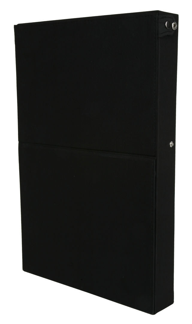MCR Safety ESC16 - Black Eyewear Display Case - Holds 16 Pair Average Size Safety Glasses - Perfect for Show Displays and Sales Travel - Foldable Pop Pivots to Form a Display Stand — manufacturer image 3