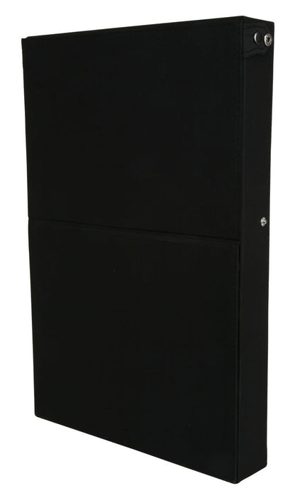 MCR Safety ESC16 - Black Eyewear Display Case - Holds 16 Pair Average Size Safety Glasses - Perfect for Show Displays and Sales Travel - Foldable Pop Pivots to Form a Display Stand — manufacturer image 3
