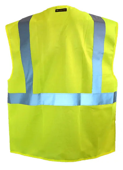 Solid Standard Vest W/Zipper