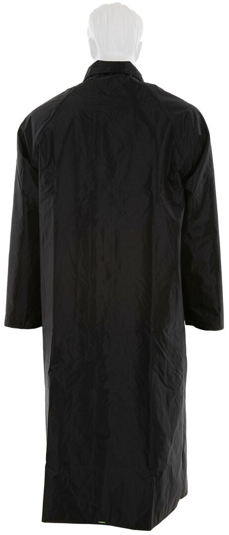 MCR Safety 7368CR - Luminator® Series - Hi-Vis Reflective Rain Gear - .54mm Nylon / PVC - PVC / Nylon - Premium Waterproof Raincoat - Reversible Coat Lime to Black — manufacturer image 4
