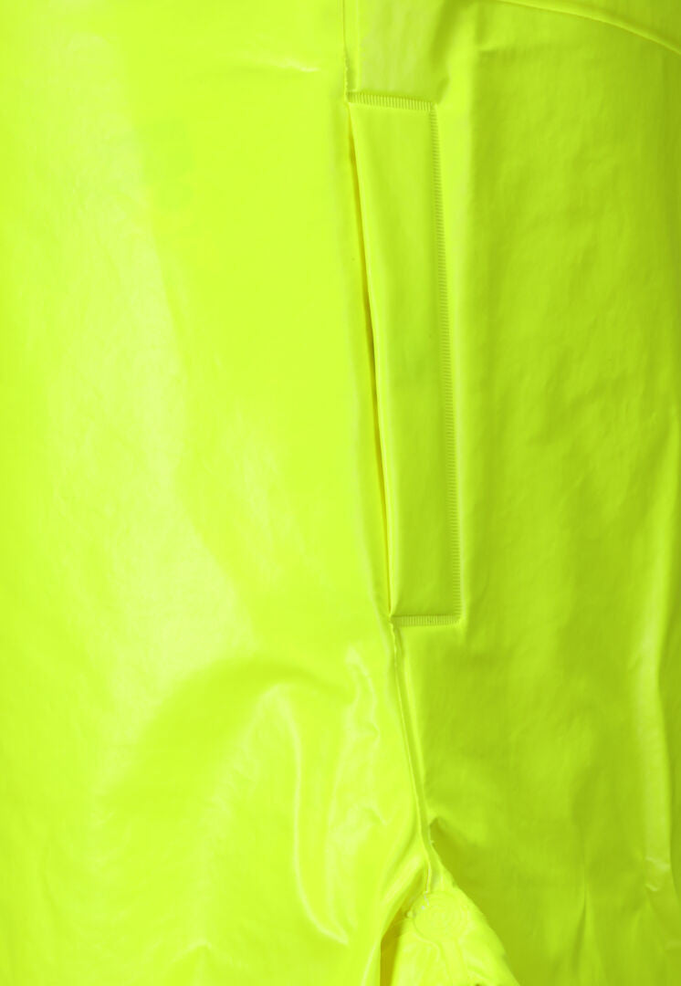 MCR Safety BJ238BP - Big Jake® 2 Rainwear - PVC / Meta-Aramid Fabric - Flame Resistant Rain Bib-Pants - ANSI Class E High Visibility Standard - CAT2 - Arc Rating ATPV 11 cal/cm² — manufacturer image 6