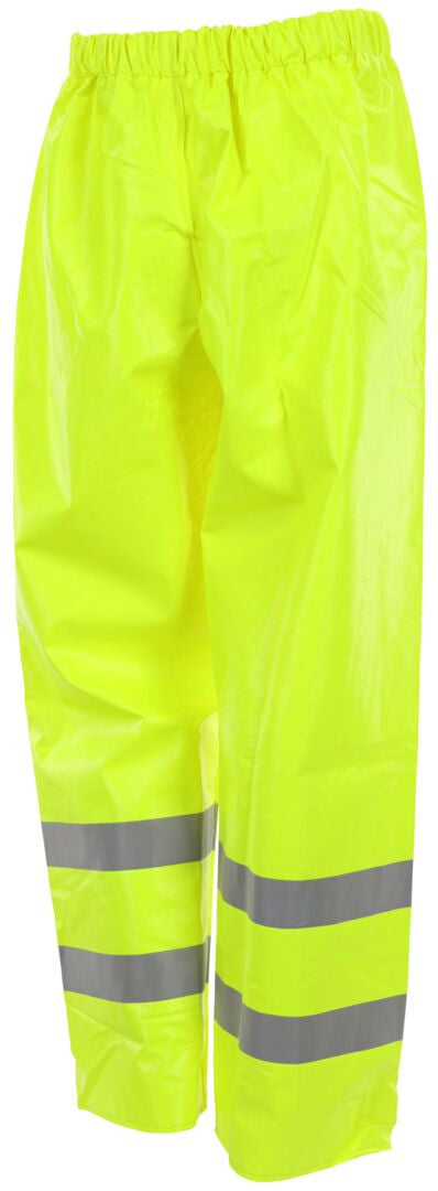 MCR Safety BJ238PW - Big Jake® 2 Rainwear -PVC / Meta-Aramid Fabric Flame Resistant Elastic Waist Pants - ANSI 107 Class E High Visibility Standard - Arc Rating ATPV 11 cal / cm² — manufacturer image 4