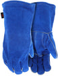 Cowhide Split Leather Welding Gloves, CV-C+ Grade, Jersey Lined