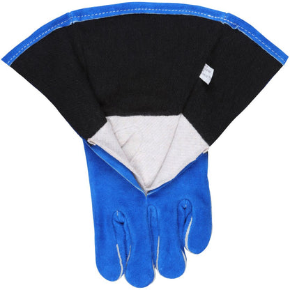 Cowhide Split Leather Welding Gloves, CV-C+ Grade, Jersey Lined