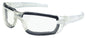 MCR Safety HK3 - Hulk® HK3 Series Safety Glasses - Frameless Design - Non-Slip Temples - Soft Secure TPR Nose Piece - Closed Cell Foam Lining