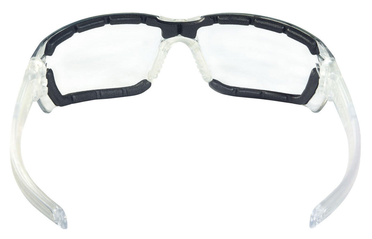MCR Safety HK3 - Hulk® HK3 Series Safety Glasses - Frameless Design - Non-Slip Temples - Soft Secure TPR Nose Piece - Closed Cell Foam Lining — manufacturer image 3