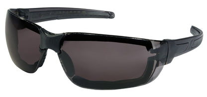 MCR Safety HK3 - Hulk® HK3 Series Safety Glasses - Frameless Design - Non-Slip Temples - Soft Secure TPR Nose Piece - Closed Cell Foam Lining — manufacturer image 5