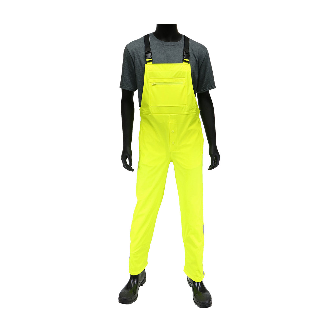 West Chester® Hi-Vis Stretch Bib Overalls
