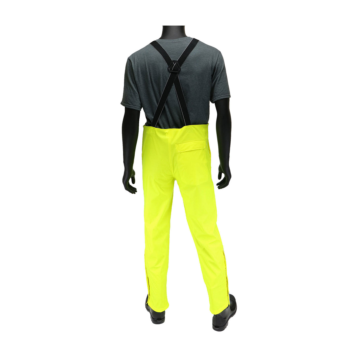West Chester® Hi-Vis Stretch Bib Overalls