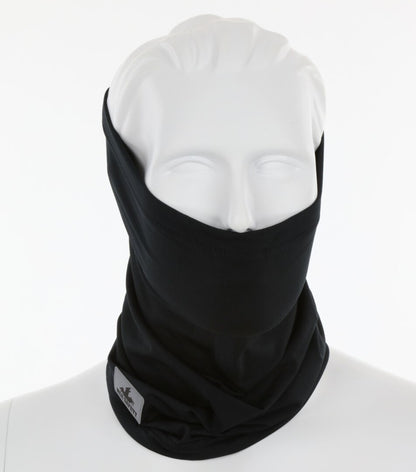 MCR Safety IG7 - Black Insulated Neck Gaiters - Polyester Spandex Fleece Stretch Fabric - One Size Fits All - Added Spandex Provides a Stretchable Snug Fit - Soft Inner Fleece is Warm and Comfortable — manufacturer image 2