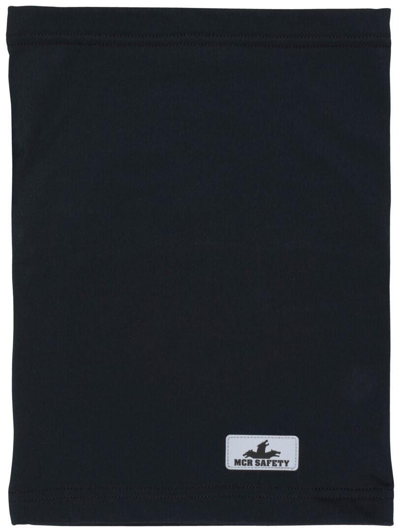 MCR Safety IG7 - Black Insulated Neck Gaiters - Polyester Spandex Fleece Stretch Fabric - One Size Fits All - Added Spandex Provides a Stretchable Snug Fit - Soft Inner Fleece is Warm and Comfortable — manufacturer image 4