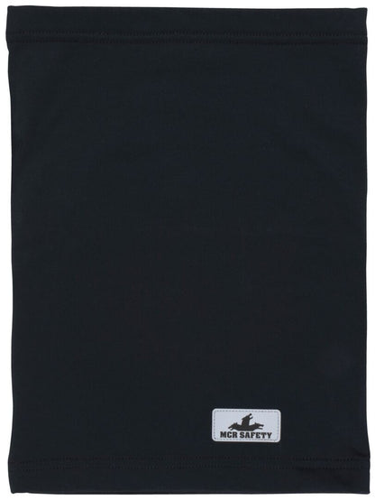 MCR Safety IG7 - Black Insulated Neck Gaiters - Polyester Spandex Fleece Stretch Fabric - One Size Fits All - Added Spandex Provides a Stretchable Snug Fit - Soft Inner Fleece is Warm and Comfortable — manufacturer image 4