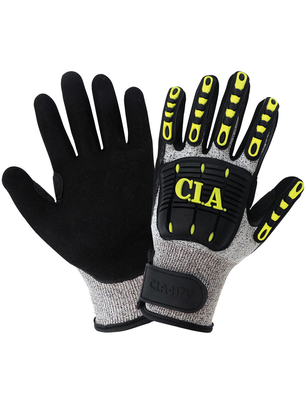 Vise CIA417V Chemical Handling Gloves - cut level A3 - tan