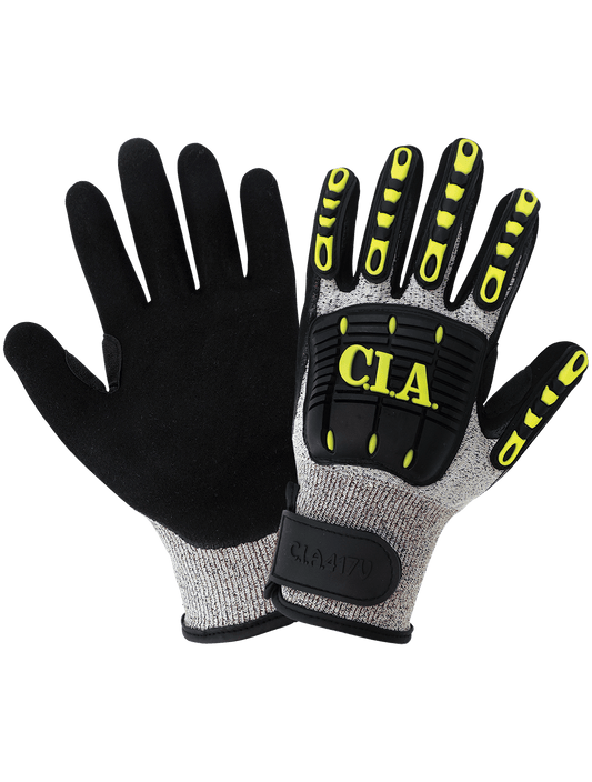 Vise CIA417V Chemical Handling Gloves - cut level A3 - tan
