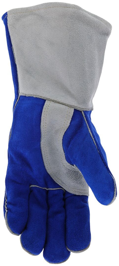 Blue Beast Cowhide Split Leather Welding Gloves, Foam Lined, 13"

Wait — I was told not to include size. Let me redo:

Blue Beast Premium Cowhide Split Leather Welding Gloves, Foam