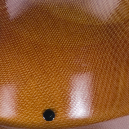 MSA Skullgard® Full Brim Hard Hats - Skullgard Protective Hat Natural Tan - w/ Staz-On Suspension, lamp bracket and cord holder, Standard