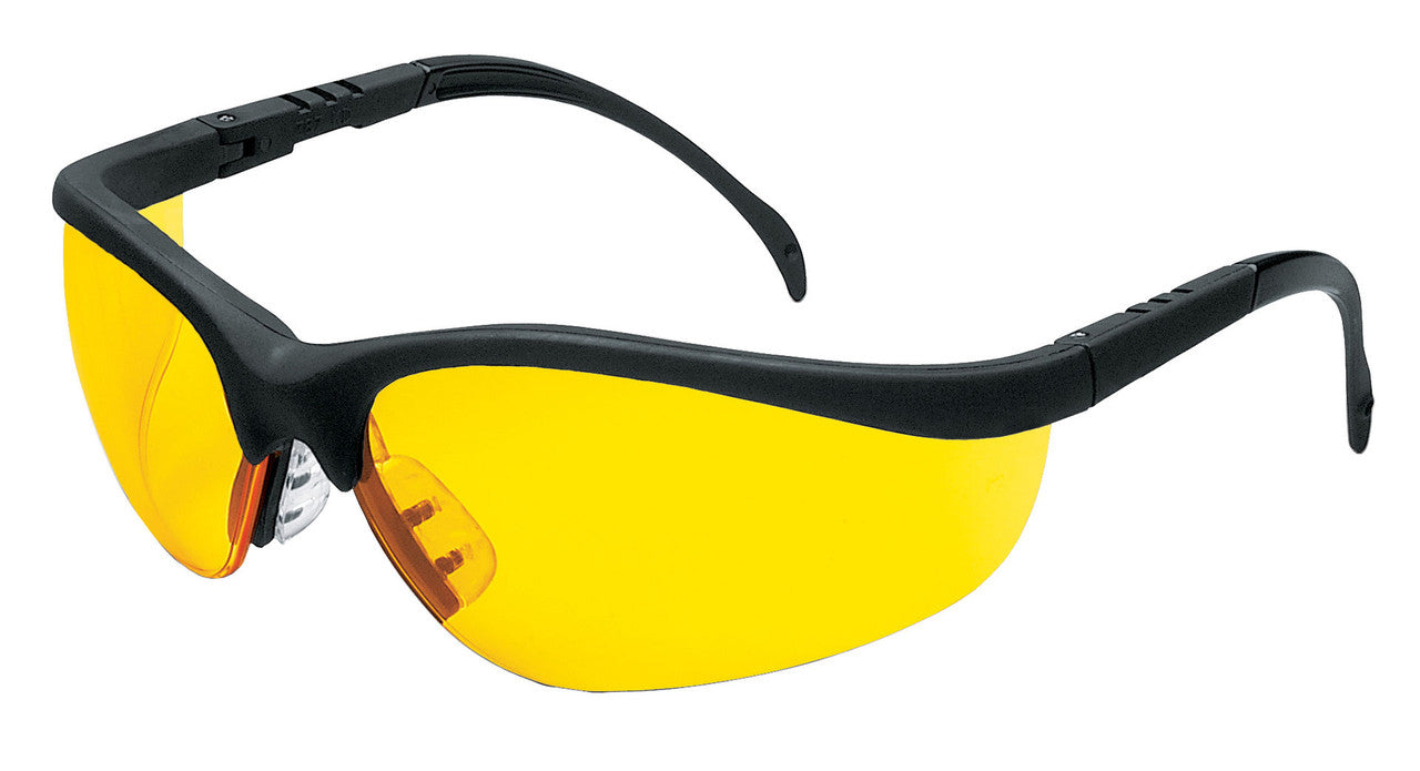 MCR Safety KD1 - Klondike® KD1 Series Safety Glasses - Soft, Comfortable and Secure TPR Nose Piece - Adjustable Temple Length — manufacturer image 15