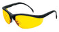 MCR Safety KD1 - Klondike® KD1 Series Safety Glasses - Soft, Comfortable and Secure TPR Nose Piece - Adjustable Temple Length