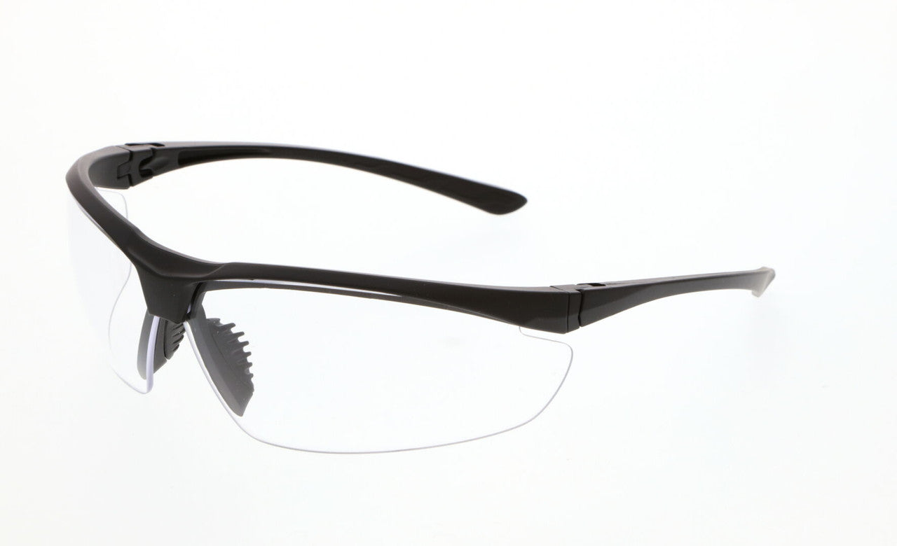 MCR Safety VL2 - VL2 Series Safety Glasses - Soft Secure TPR Nose Piece - Streamlined 3-Point Ratcheting Temples - Athletic Inspired Design - Dual Segment Reader Options and Photochromic Option Available — Sold by Pair — manufacturer image 7