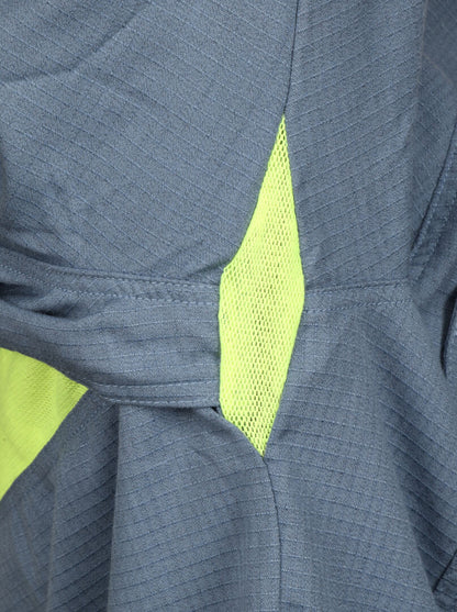 MCR Safety SBS1006 - Summit Breeze® Flame Resistant (FR) Shirt - Medium Blue 5.5-ounce Inherent Blend Material - Long Sleeve with Vented Underarms and Back - CAT 2 - ASTM F1930 Tested - Less Than 5% Body Burn when Worn with our P2D Jeans — manufacturer image 5