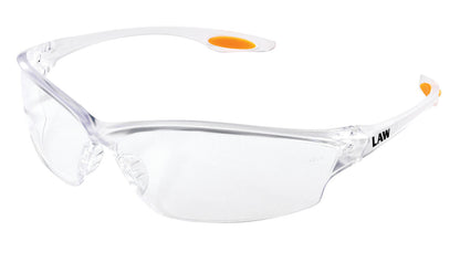 MCR Safety LW2 - Law® LW2 Series Safety Glasses - Soft Secure TPR Nose Piece and Temple Inserts - Dielectric - Contains No Metal Pieces — manufacturer image 7