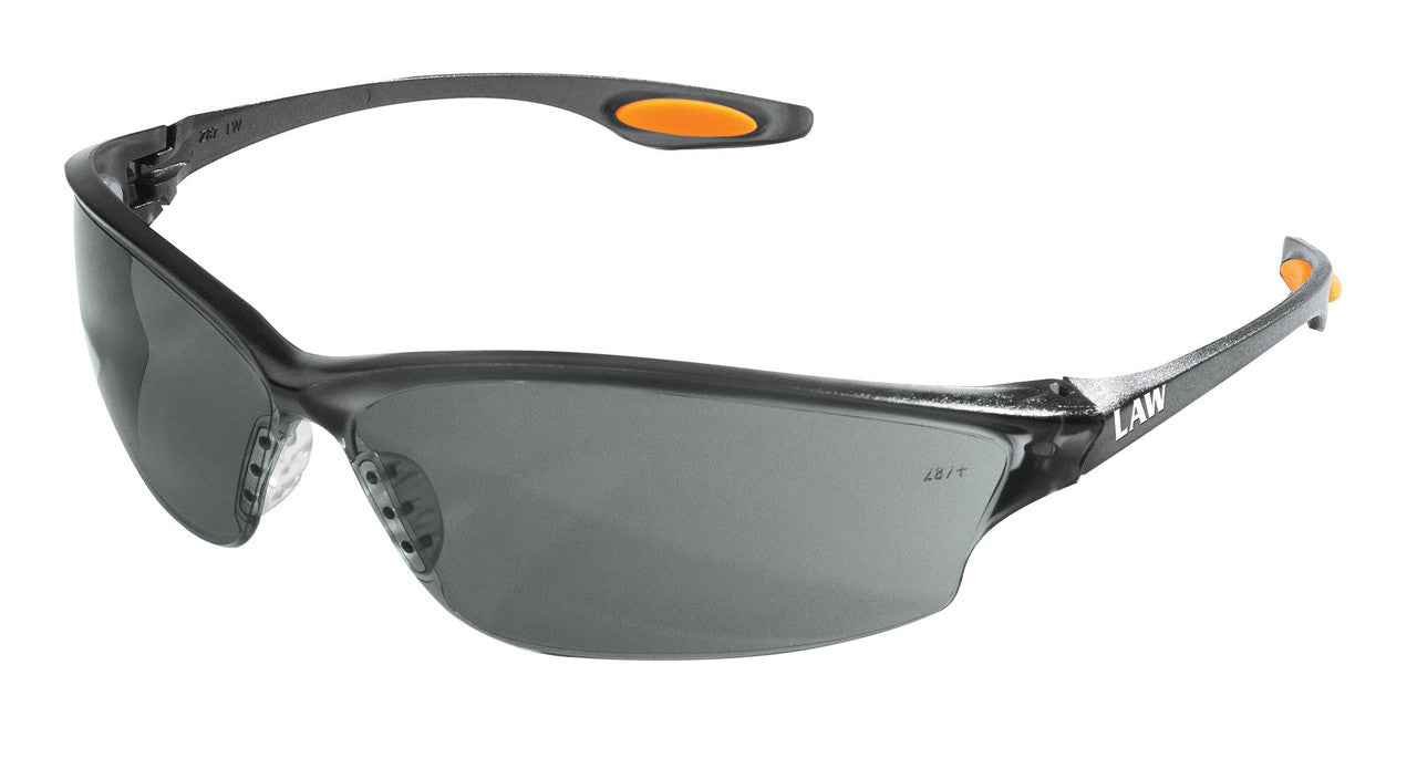 MCR Safety LW2 - Law® LW2 Series Safety Glasses - Soft Secure TPR Nose Piece and Temple Inserts - Dielectric - Contains No Metal Pieces — manufacturer image 16