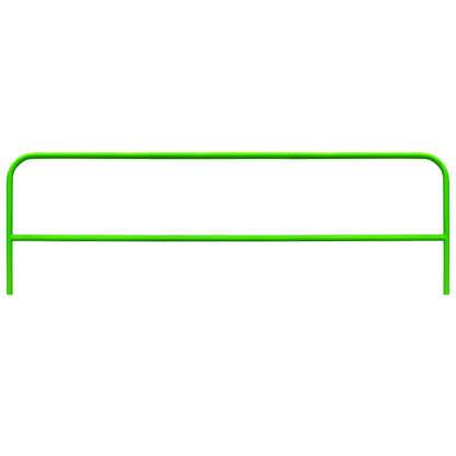 Frontline Guardrail Section for Concrete or Steel Substrates