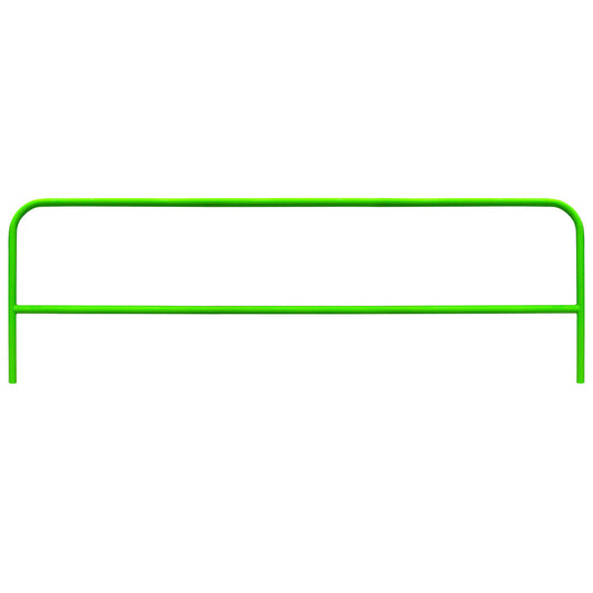 Frontline Guardrail Section for Concrete or Steel Substrates