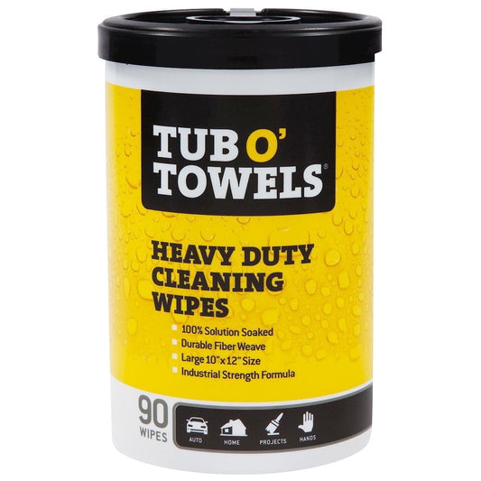 Tub O' Towels Heavy Dutycleaning Wipes 90 Count - TW90