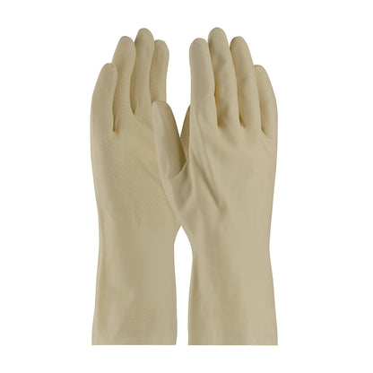Assurance 47-L171N – Unsupported Latex Canner, Unlined with Raised Diamond Grip - 18 MIl