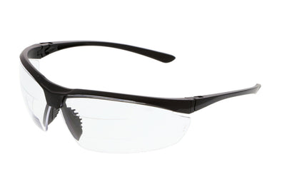 MCR Safety VL2 - VL2 Series Safety Glasses - Soft Secure TPR Nose Piece - Streamlined 3-Point Ratcheting Temples - Athletic Inspired Design - Dual Segment Reader Options and Photochromic Option Available — Sold by Pair — manufacturer image 11