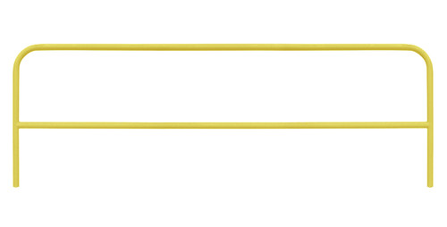 Frontline Guardrail Section for Concrete or Steel Substrates