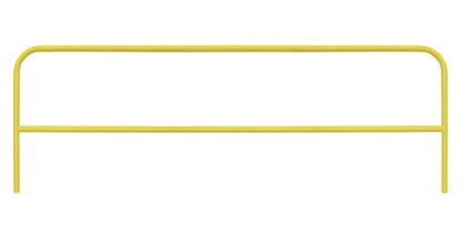 Frontline Guardrail Section for Concrete or Steel Substrates