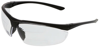 MCR Safety VL2 - VL2 Series Safety Glasses - Soft Secure TPR Nose Piece - Streamlined 3-Point Ratcheting Temples - Athletic Inspired Design - Dual Segment Reader Options and Photochromic Option Available — Sold by Pair — manufacturer image 14