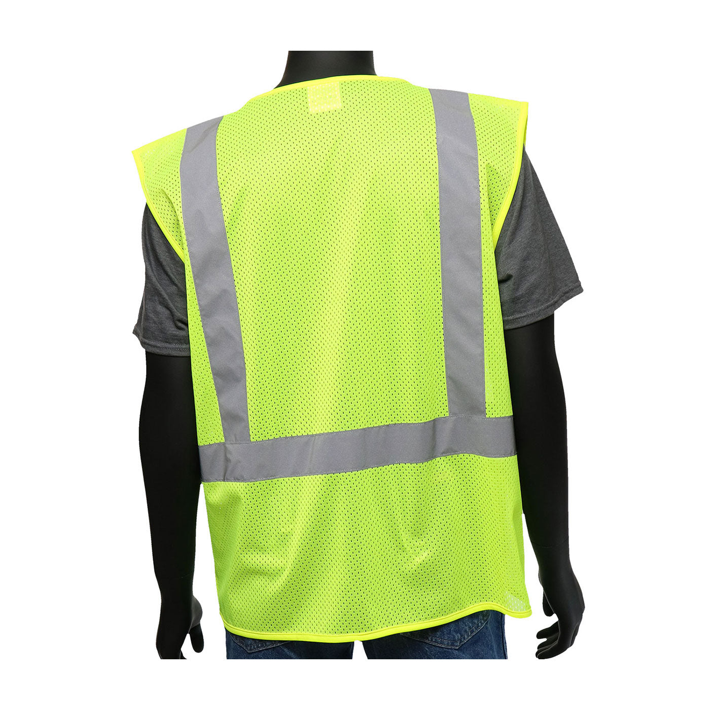 Viz-Up™ ANSI 107 Type R Class 2 Three Pocket Mesh Vest