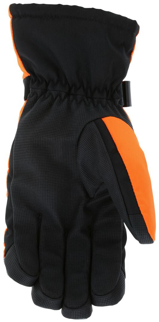 983 - MCR Safety Insulated Mechanics Gloves - 200 gram Thinsulate™ Lining - MAXGrid™ Material Palm - Inner Elastic Snow and Ice Cuff - Waterproof / Windproof Barrier for Extreme Climate Protection