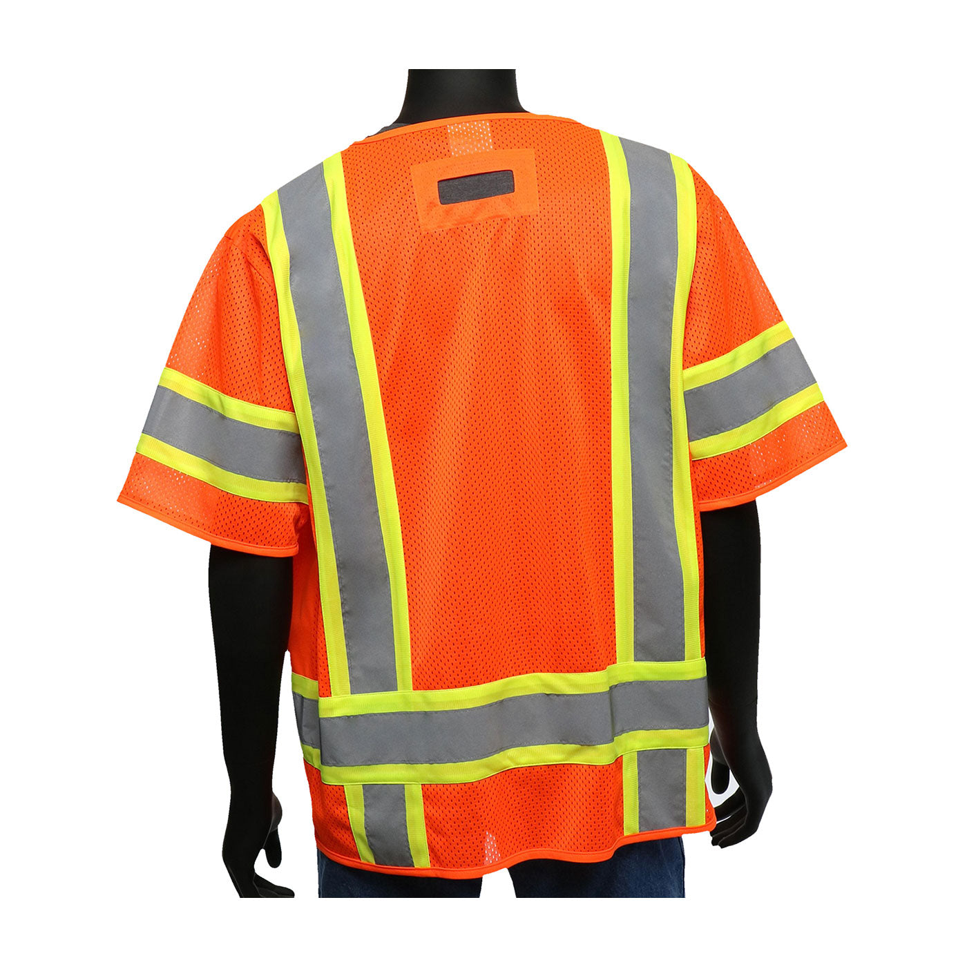 Viz-Up™ ANSI Type R Class 3 Two-Tone Surveyor Six Pocket High-Visibility Safety Vest