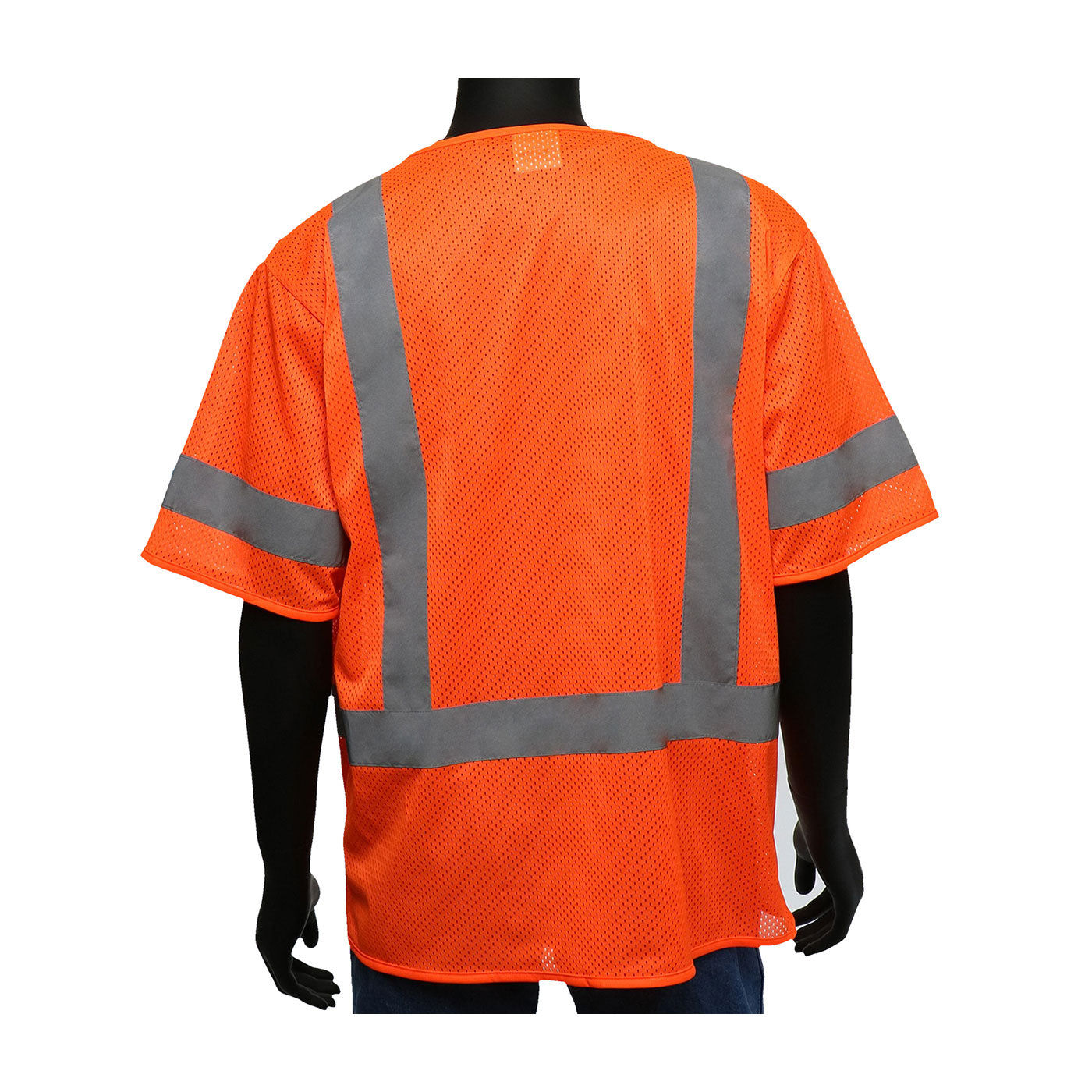Viz-Up™ ANSI Type R Class 3 Three Pocket FR Treated Mesh Vest