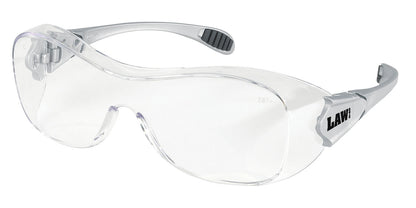 MCR Safety OG1 - Law® OTG Series - Over-the-Glass Safety Glasses - TPR Temple Inserts - Oversized Frame and Lens Fit Over Most Prescription Glasses — manufacturer image 6
