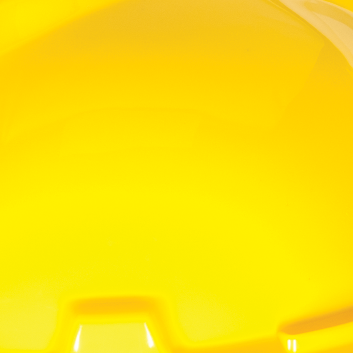 MSA V-Gard® Full Brim Hard Hats - V-Gard Slotted Full-Brim Hat, Yellow, w/Fas-Trac III Suspension