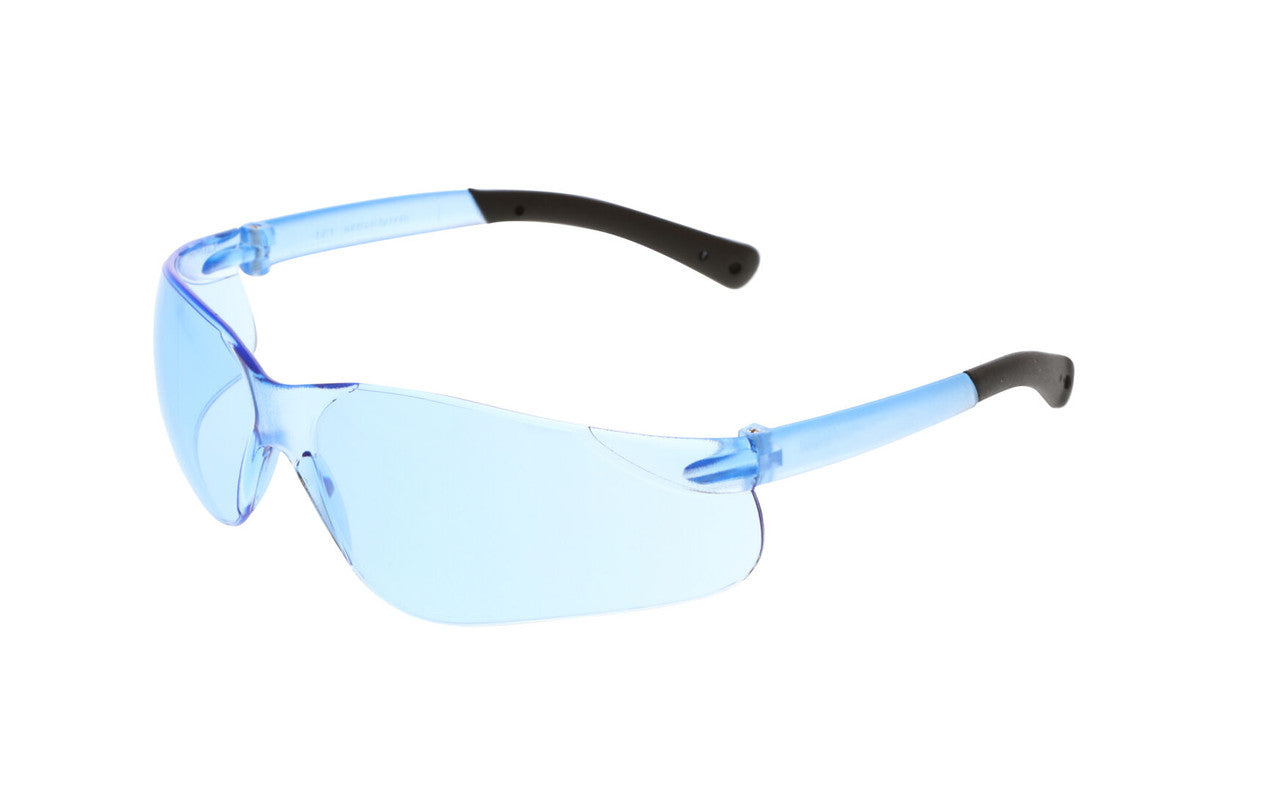 MCR Safety BK1 - BearKat® BK1 Series - Single Lens Design - Universal Nose Bridge - Hybrid Temple with Non-Slip Grips — manufacturer image 15