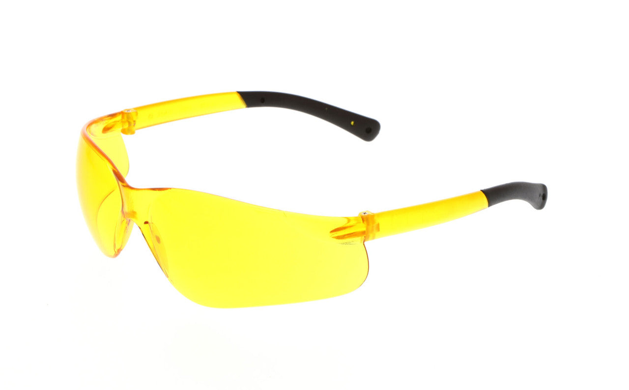 MCR Safety BK1 - BearKat® BK1 Series - Single Lens Design - Universal Nose Bridge - Hybrid Temple with Non-Slip Grips — manufacturer image 2