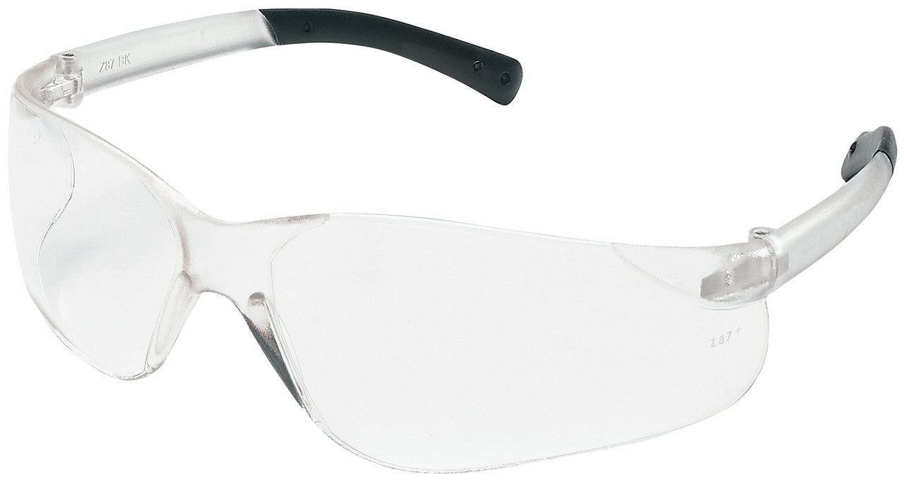 MCR Safety BK2 - BearKat® BK2 Safety Glasses - Single Lens Design - Universal Nose Bridge - Hybrid Temple with Non-Slip Grips - Good for Smaller Facial Profiles — manufacturer image 4