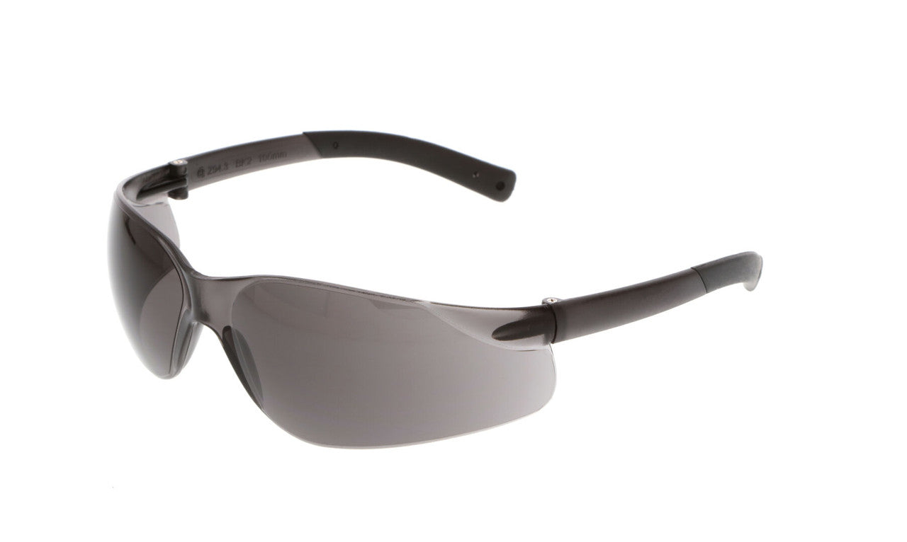 MCR Safety BK2 - BearKat® BK2 Safety Glasses - Single Lens Design - Universal Nose Bridge - Hybrid Temple with Non-Slip Grips - Good for Smaller Facial Profiles — manufacturer image 6