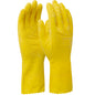Assurance 48-L162Y – Unsupported Latex, Flock Lined with Raised Diamond Grip - 16 Mil