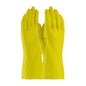 Assurance 48-L212Y – Unsupported Latex, Industrial Flock Lined with Raised Diamond Grip - 21 Mil