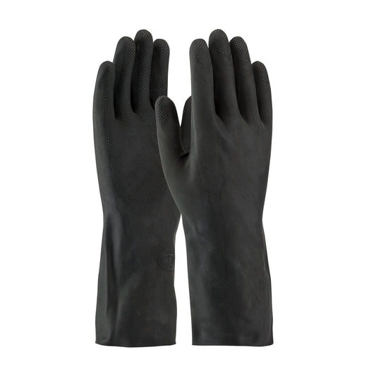 Assurance 48-L300K – Unsupported Latex, Industrial Flock Lined with Raised Diamond Grip - 28 Mil