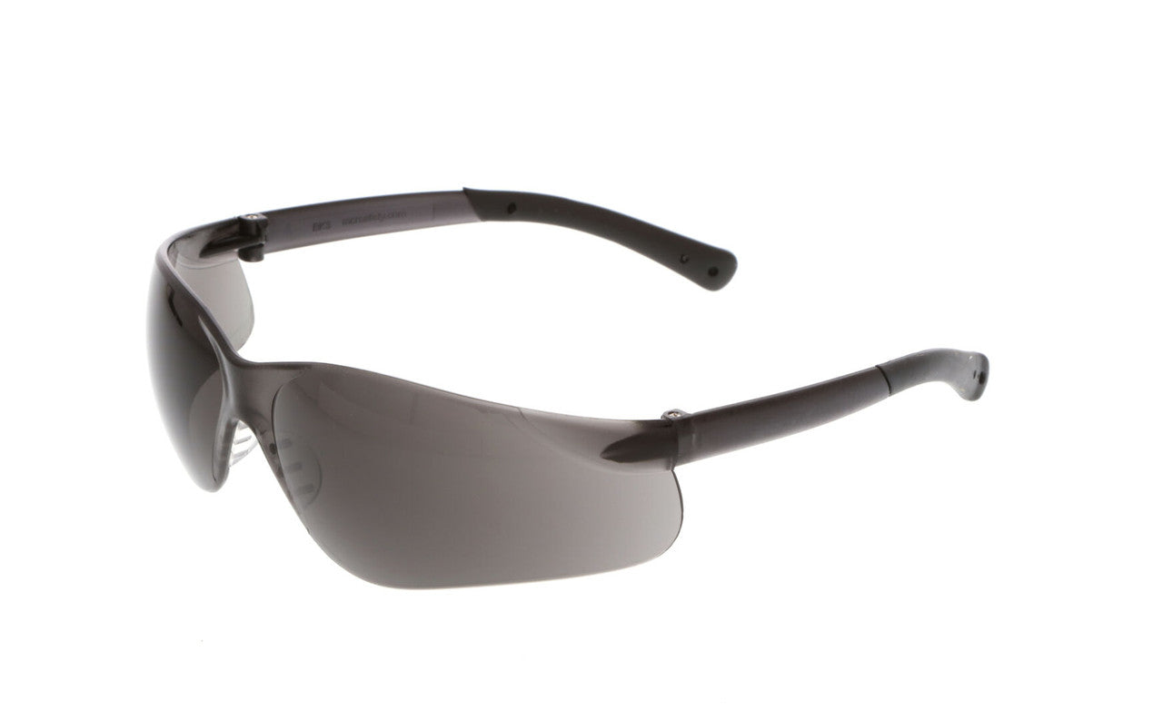 MCR Safety BK3 - BearKat® BK3 Series Safety - Glasses with Single Lens Design - Soft Nose Pads - Hybrid Temples with Non-Slip Grips — manufacturer image 2