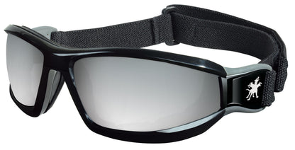 MCR Safety RP1 - Swagger® RP1 Series - Black Safety Goggles - Foam Lined with Adjustable Strap - Flame Resistant Hypoallergenic Closed Cell Foam Seal — manufacturer image 3